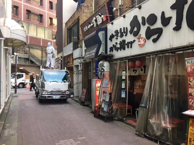 新宿区・焼肉居酒屋業態の事業系ゴミ回収御見積依頼。