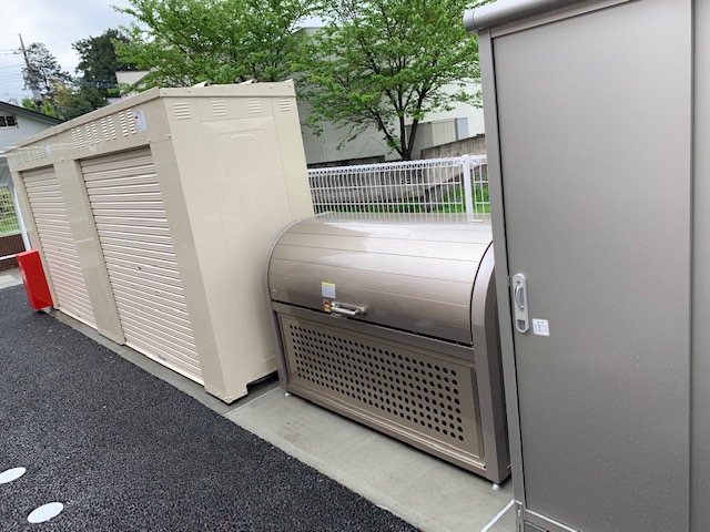 ゴミ出し場の衛生管理・ダストボックス＆物置の購入