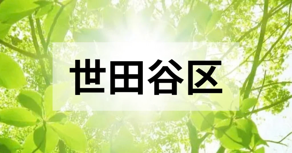 世田谷区の処分方法